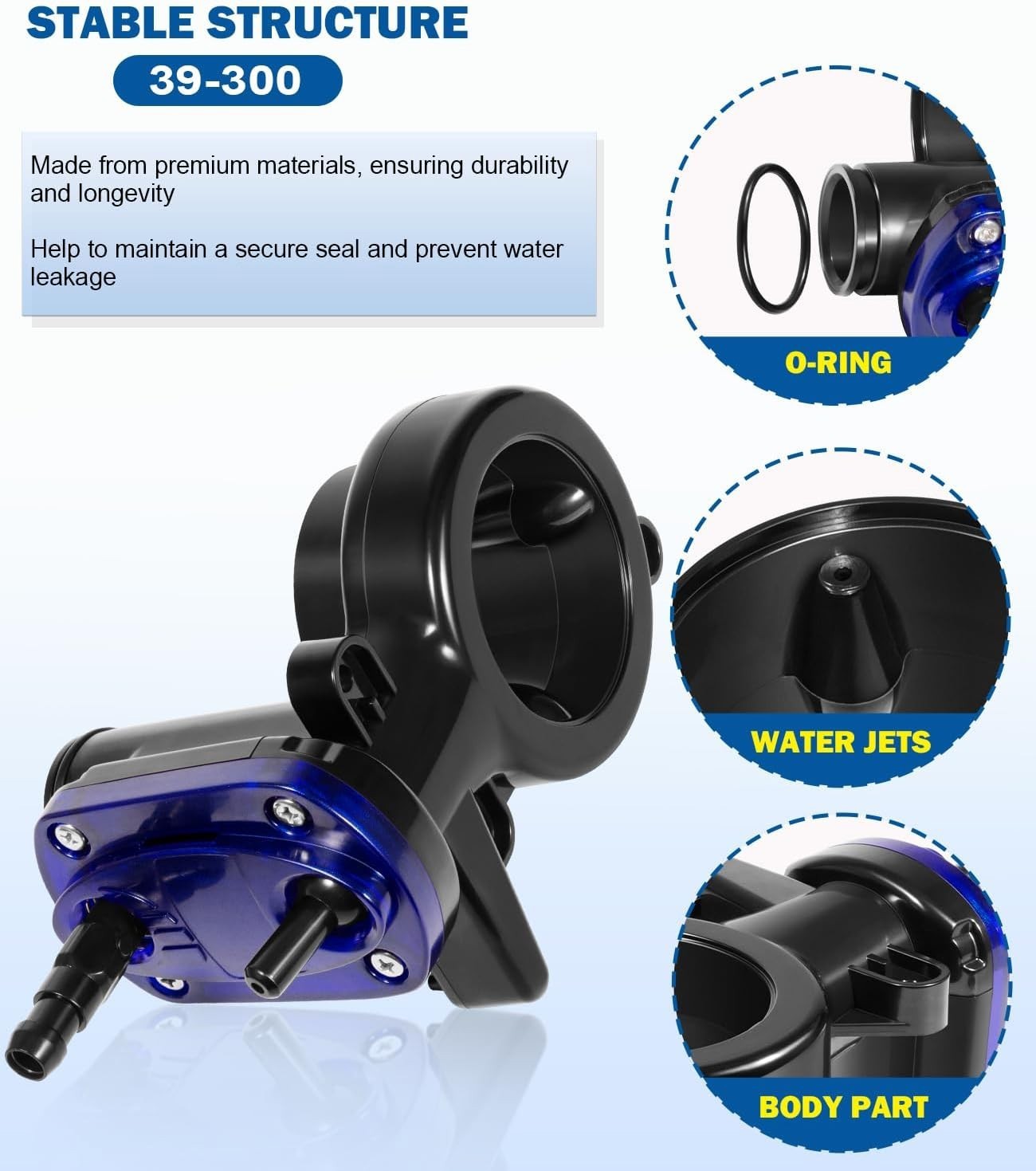 For Zodiac Polaris 3900 Sport Water Management System Assembly w O-Ring 39-300