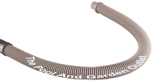 UNIVERSAL 4&prime; LIGHT GREY LEADER HOSE FOR AUTOMATIC SUCTION SWIMMING POOL CLEANER