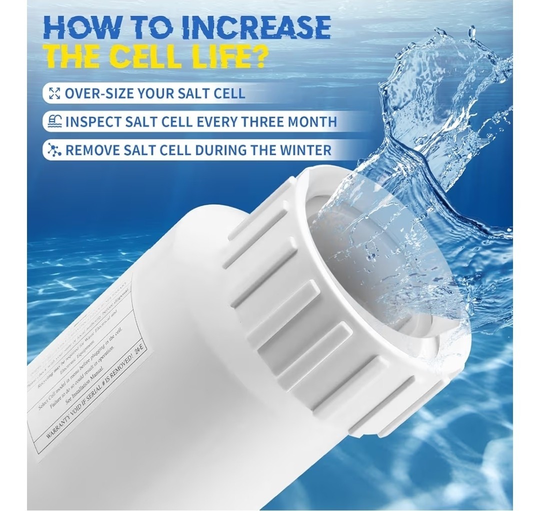 T-Cell-3 Salt Water Pool Chlorinator System, T-Cell-3 up to 15000 Gallons