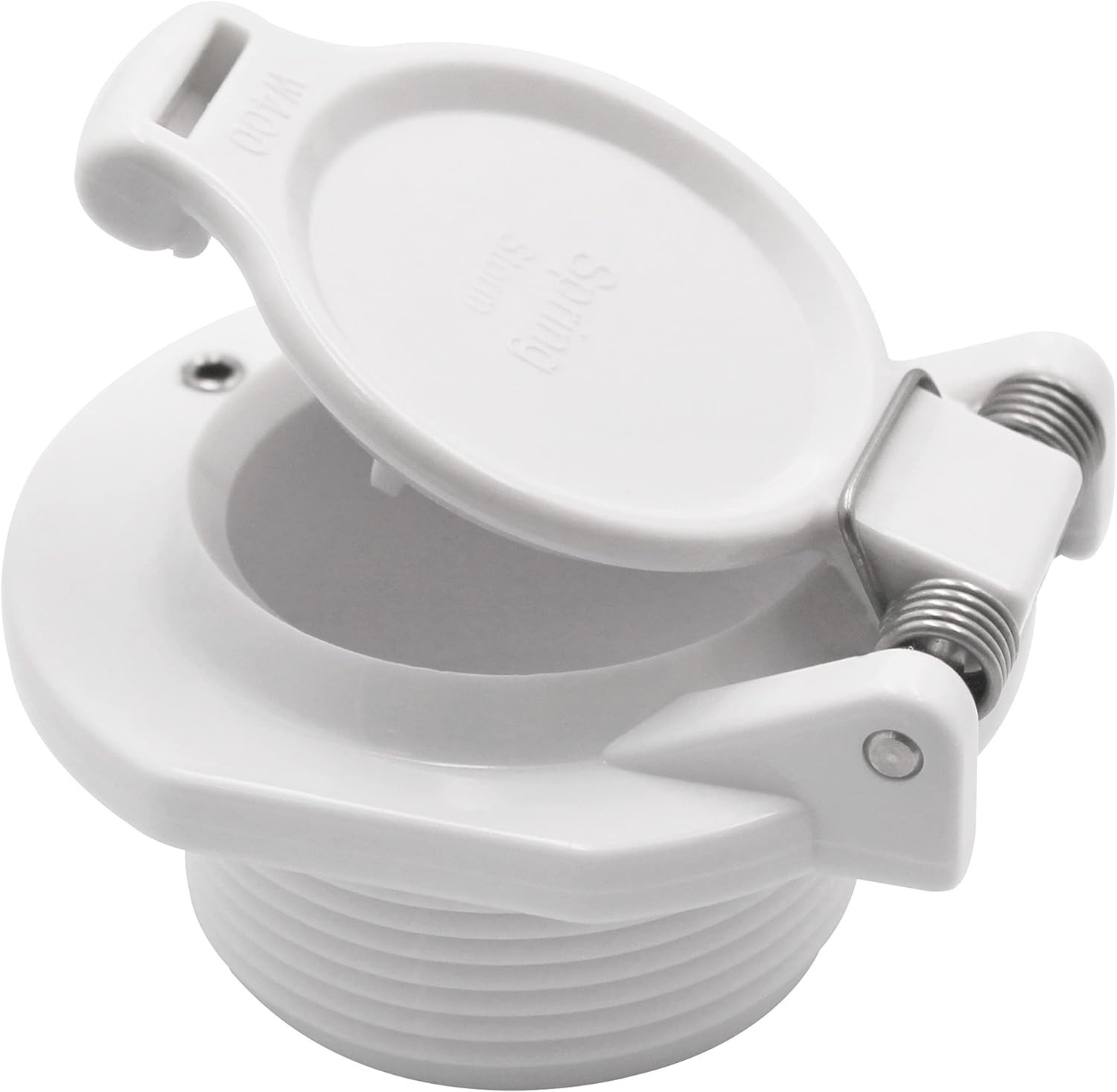 Free Rotating Vacuum Lock Wall Fitting for Hayward/Zodiac – White Accessory