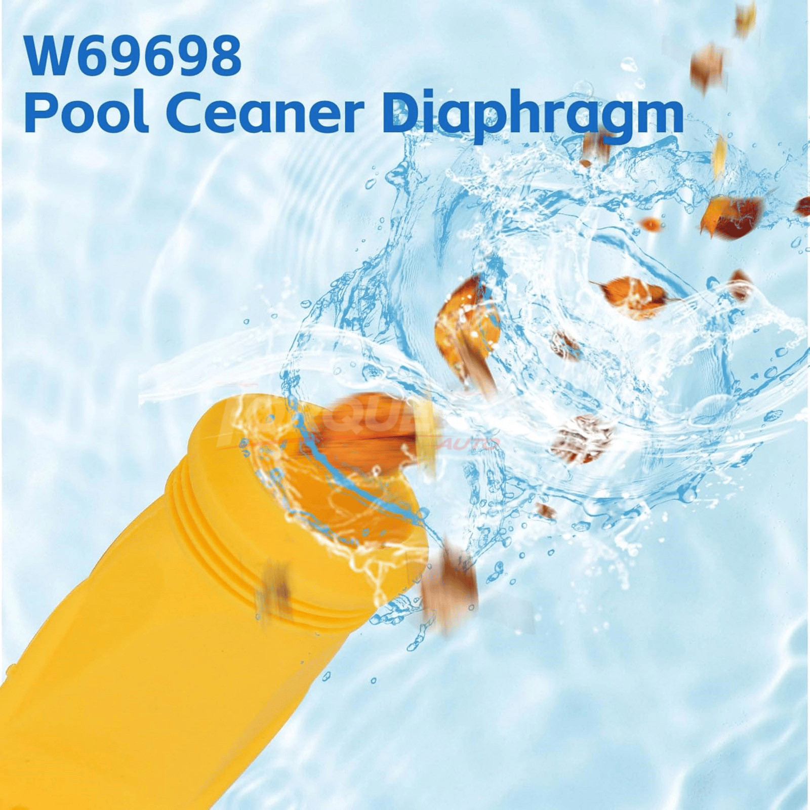 2 Pack Pool Cleaner Diaphragm W69698 for Zodiac Baracuda G3 G4 Alpha 2 Alpha 3