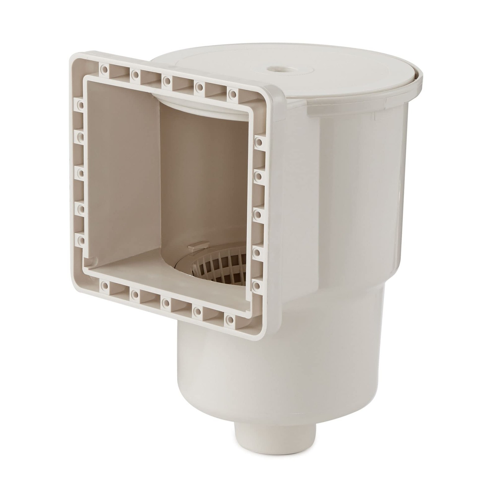 Swimline HYDROTOOLS Standard ABS Thru-Wall Skimmer One Size, (White)