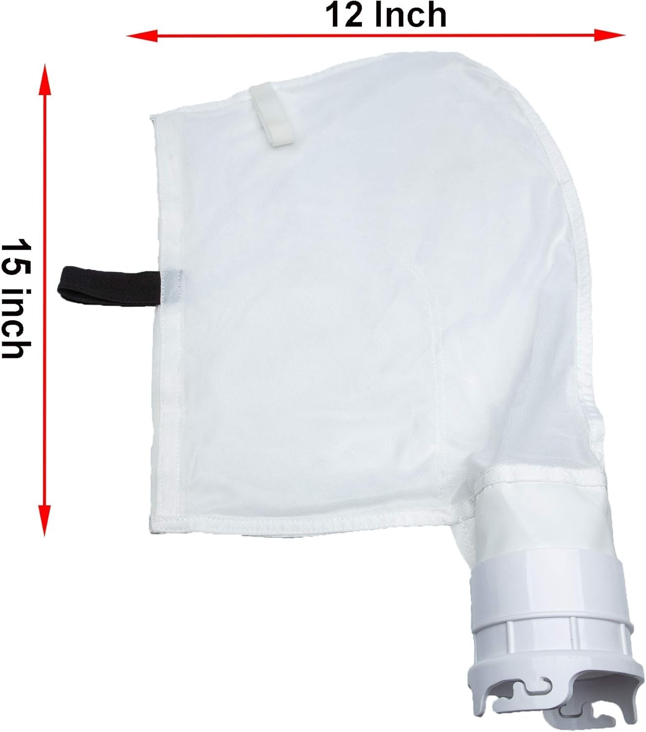Enhanced Capacity Pool Cleaner Debris Bag with Innovative Pulling Tab Feature