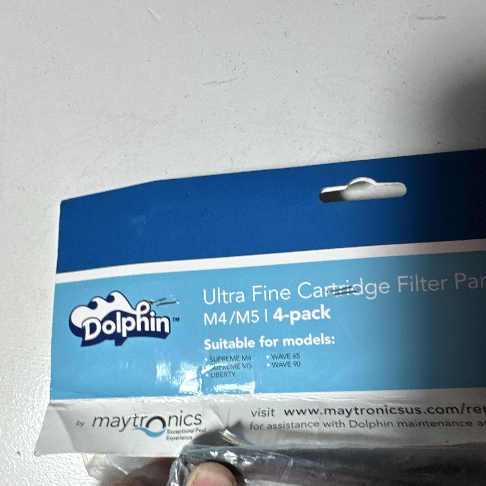Dolphin Ultra Fine Cartridge Filter Panels M4/M5 4-Pack 9991432-R4