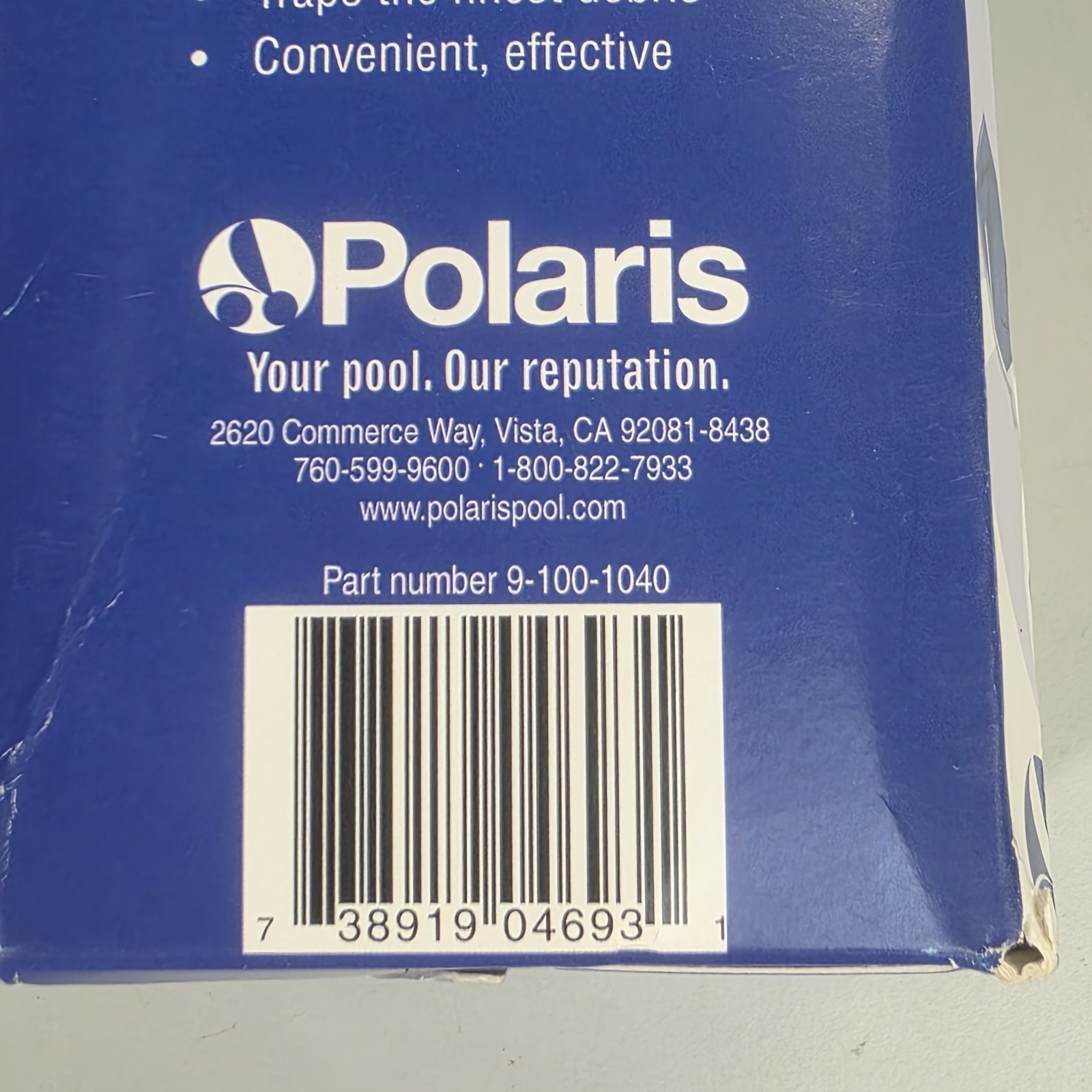 Polaris Ez Bag 9-100-1040 Disposable Filter Bag With Collar, 380/360 6 Ct. NIB