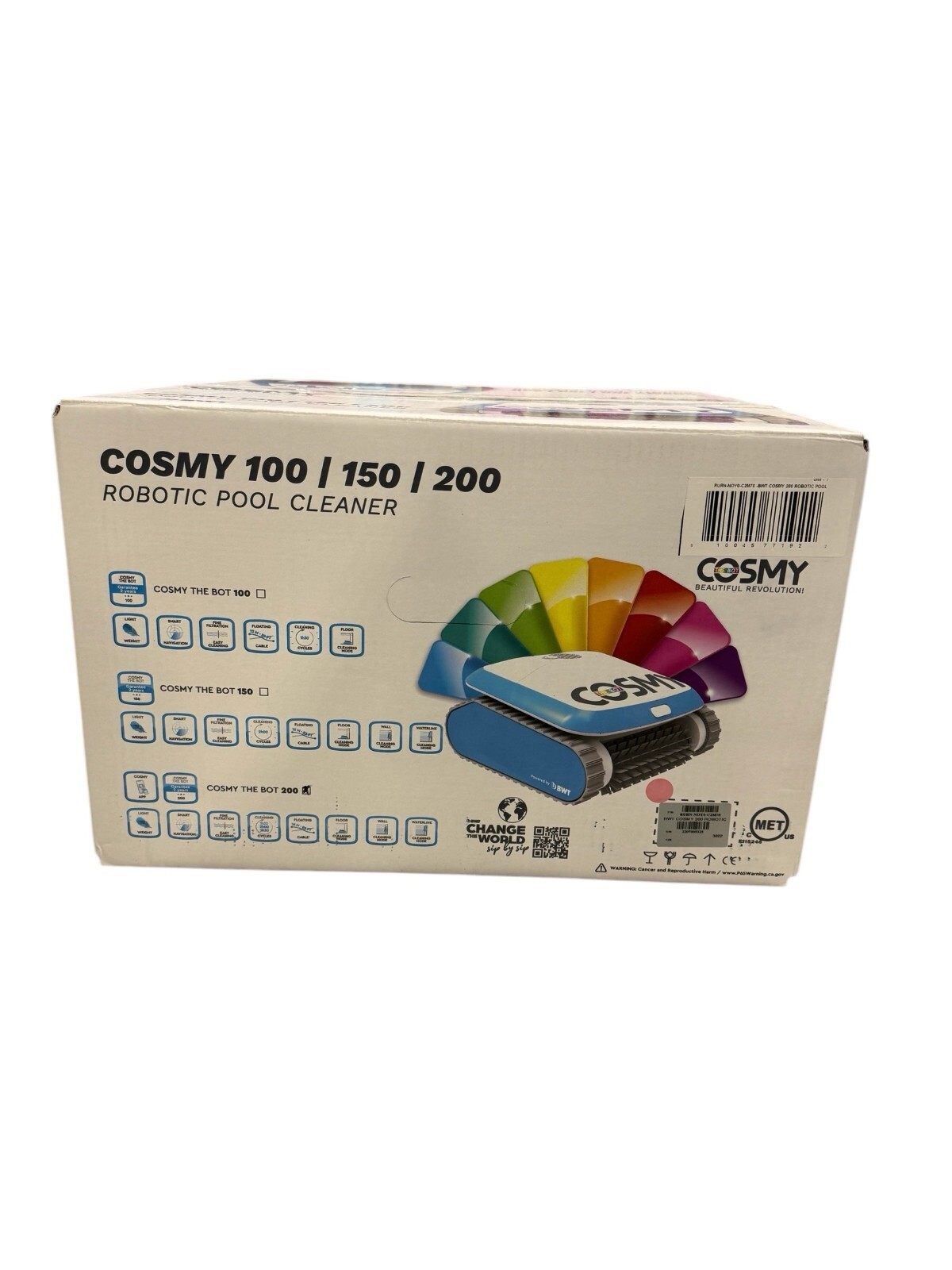 BWT&rsquo;s Cosmy the Bot 200 Robotic Pool Cleaner (RURN-NOY0-C2M70)