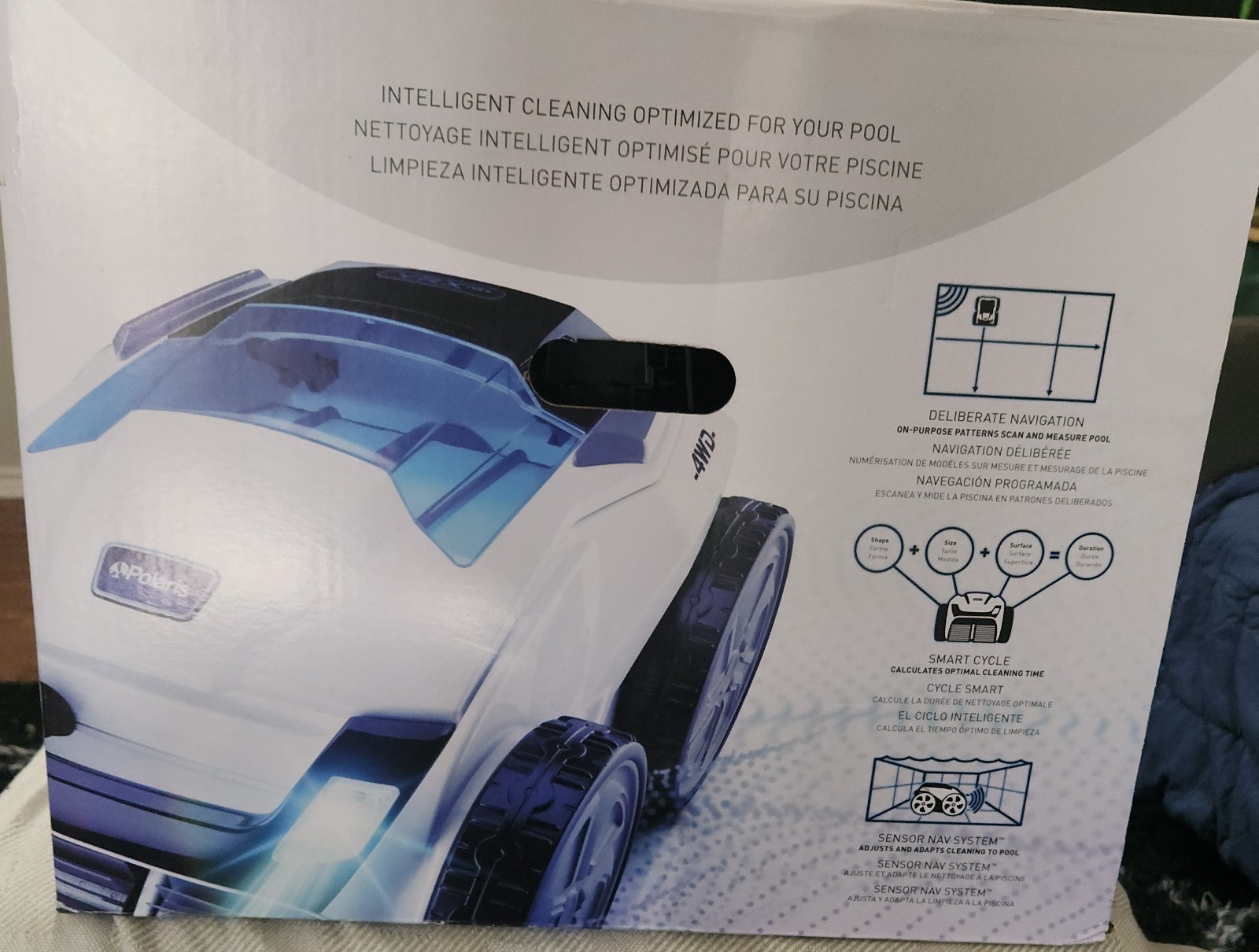 Polaris VRX iQ+ Robotic Pool Cleaner with iAquaLink Control FVRXIQP