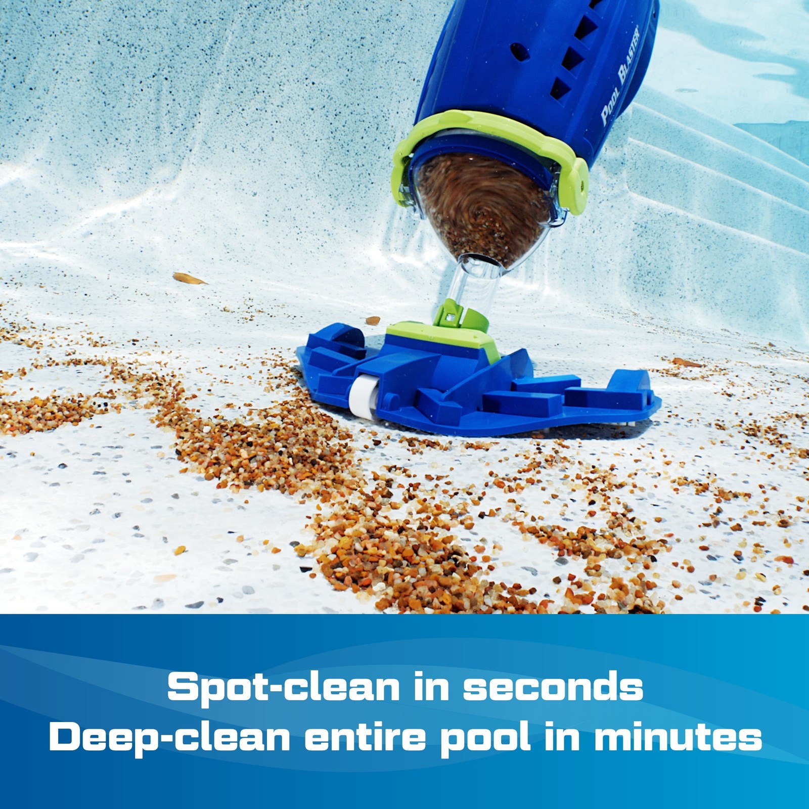 Pool Blaster Speed Vac XL Cordless Vacuum Inground & Above Ground 1 Hour R…