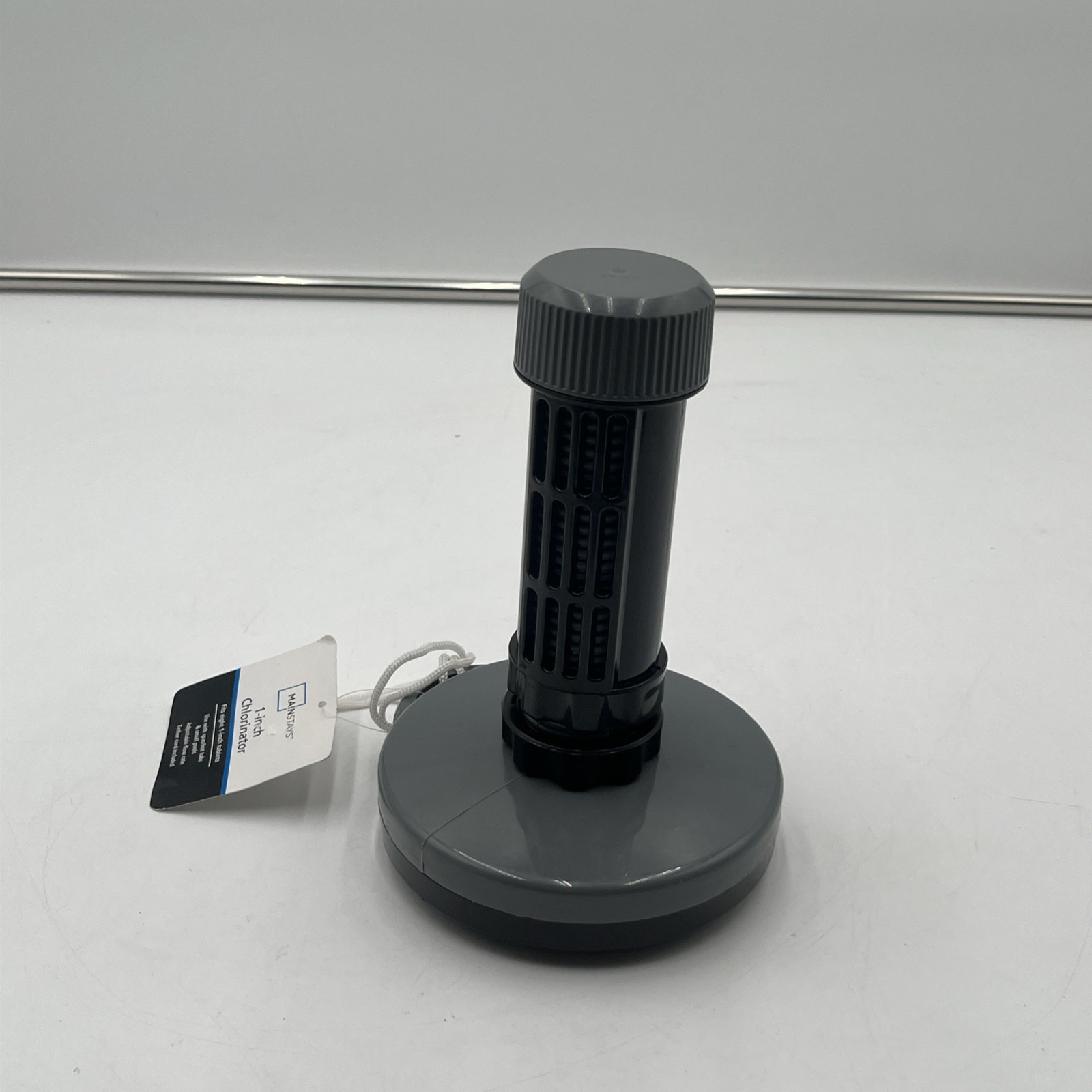 Mainstays ABS Black & Grey 1&Prime; Tablet Dispenser for Spas New NWT Chlorinator