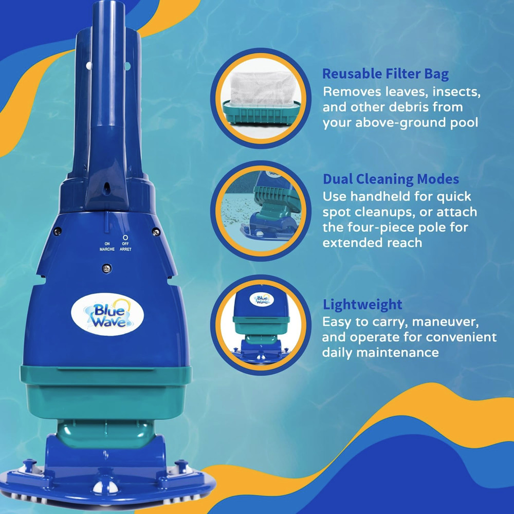 Pool Blaster® Fusion™ PV-5 Hand-Held Lithium Cleaner
