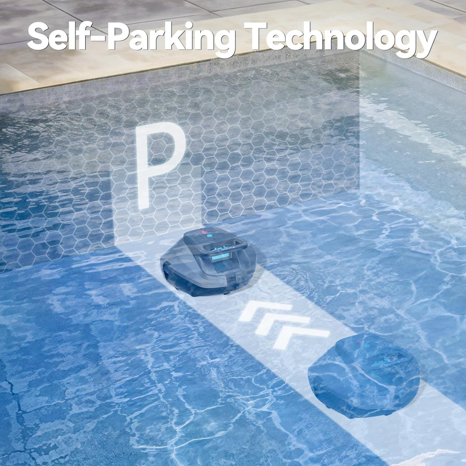 X1 Pool Vacuum Robot, Cordless Robotic Pool Cleaner with 120 Mins Runtime