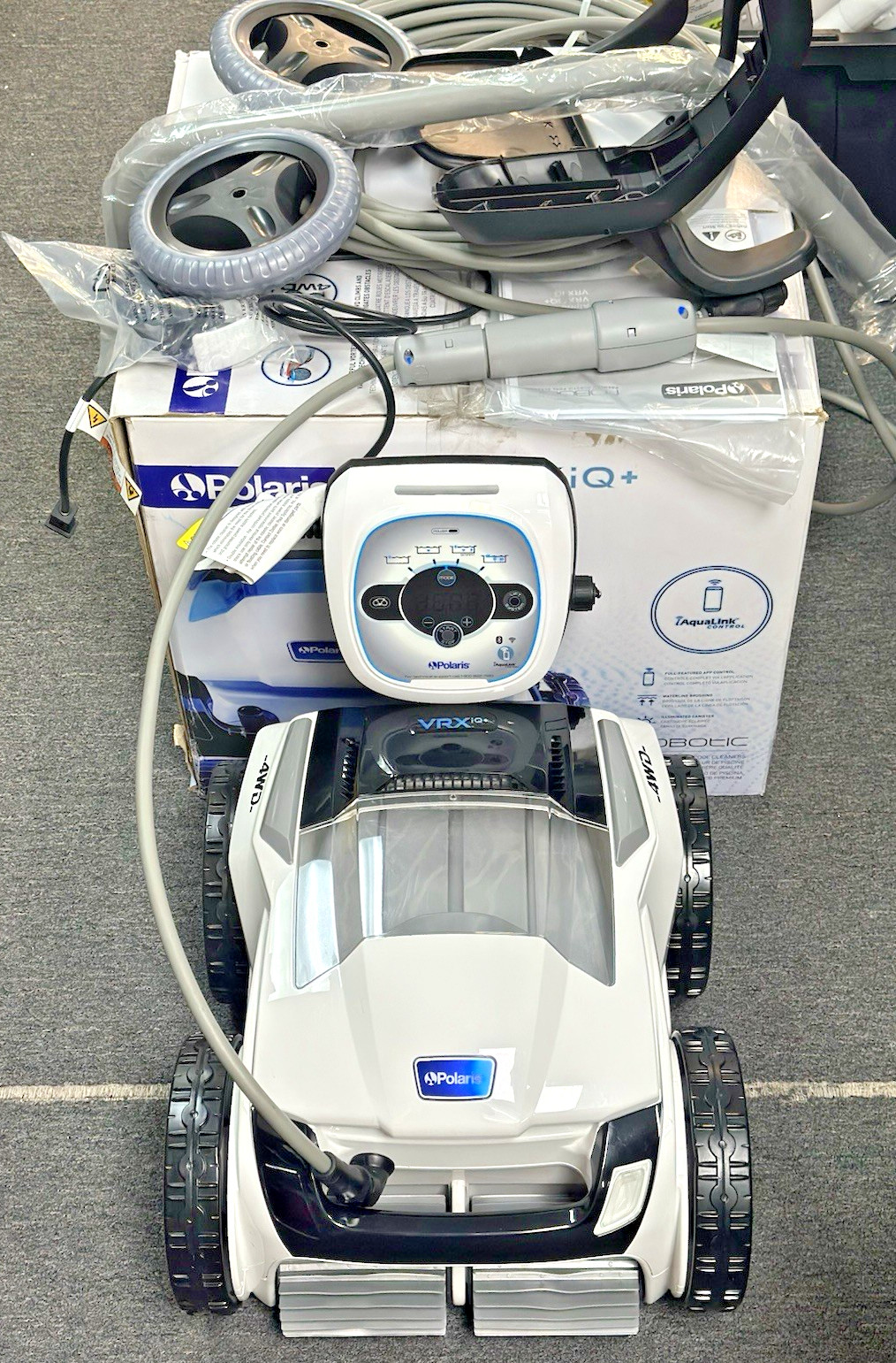 Polaris VRX iQ+ Robotic Pool Cleaner with iAquaLink Control FVRXIQP