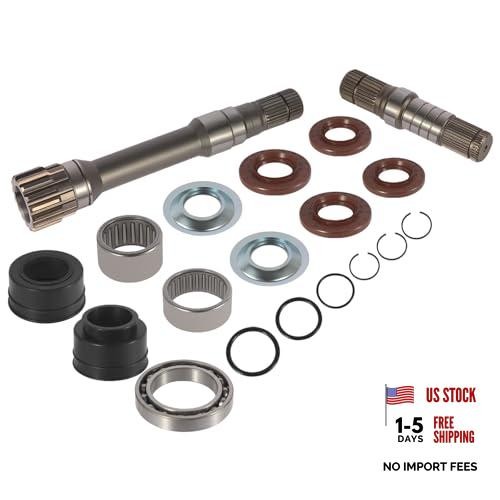 Front Differential Axle Intermediate Shaft Kit Replacement for 2012-2021 Dodge
