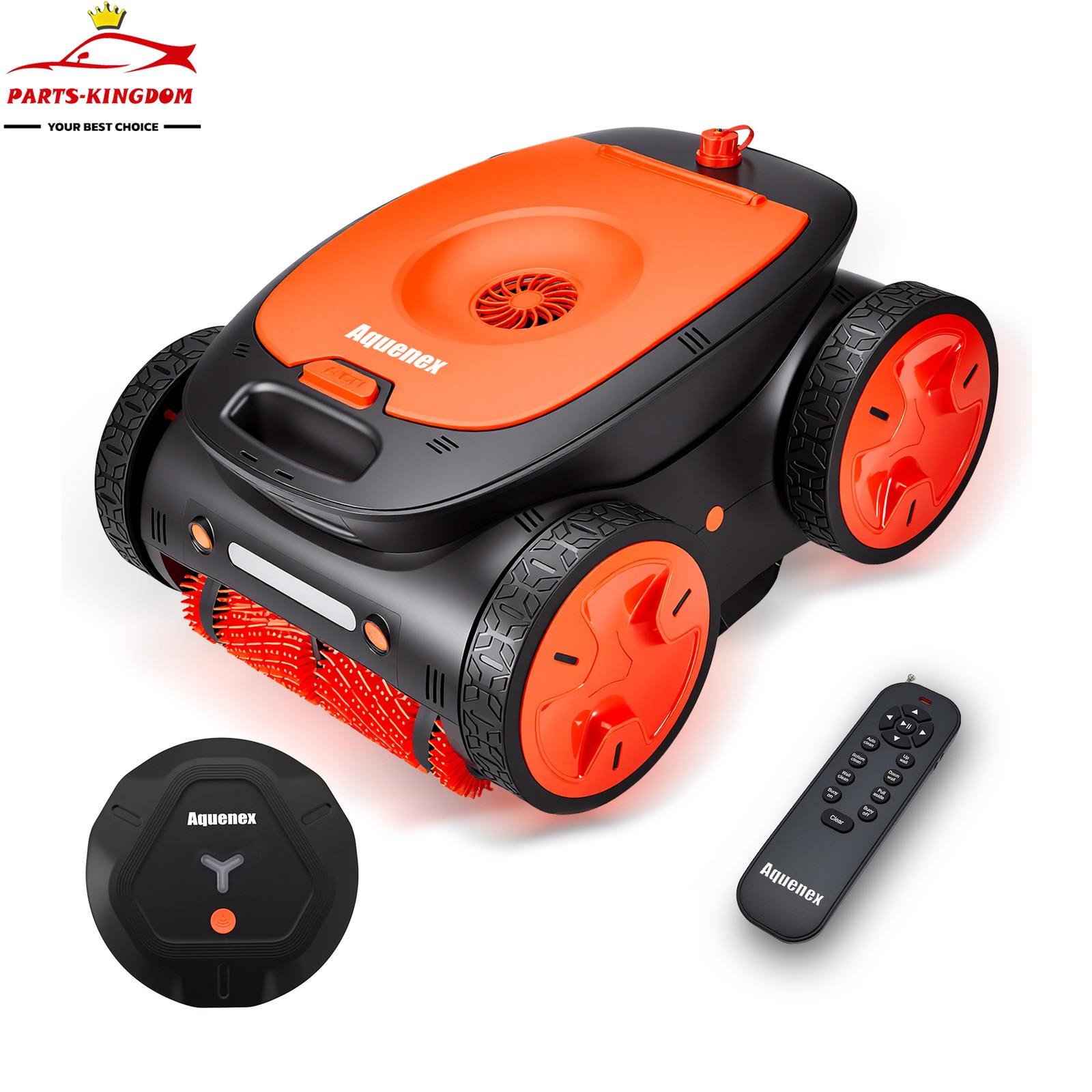 5460GPH Robotic Pool Cleaner with App&Remote, Signal Buoy, Auto-Park