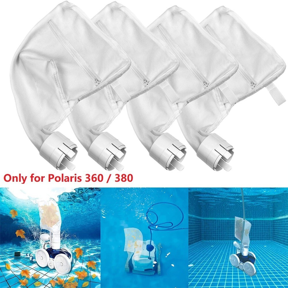 4 Pack Pool Cleaner Bags All Purpose Filter Bag Replacement for Polaris 260 480
