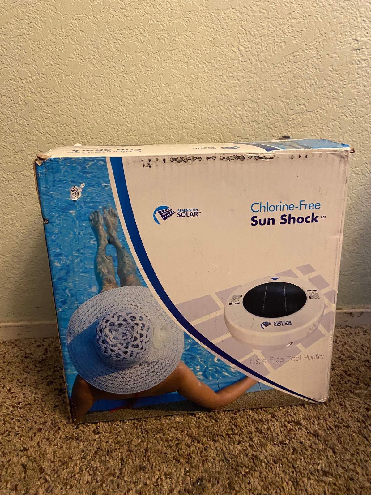 Swimming Pool Spa Solar Chlorine Free Sun Shock Robot Cleaner Purifier Clarifier