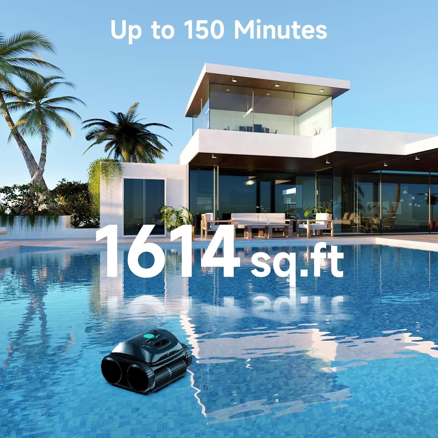 WYBOT C1 Pool Vacuum Robot Cordless Robotic Pool Cleaners Wall Climbing Inground