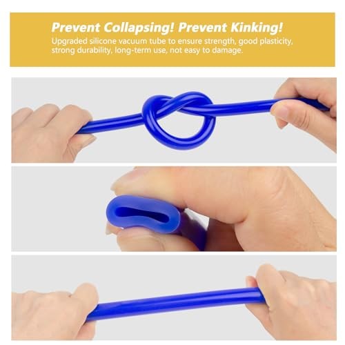 Shineyoo Vacuum Hose Automotive Kit 6PCS 1/8&Prime; 5/32&Prime; 3/16&Prime; 1/4&Prime; 5/16&Prime; 3/8&Prime; 5FT