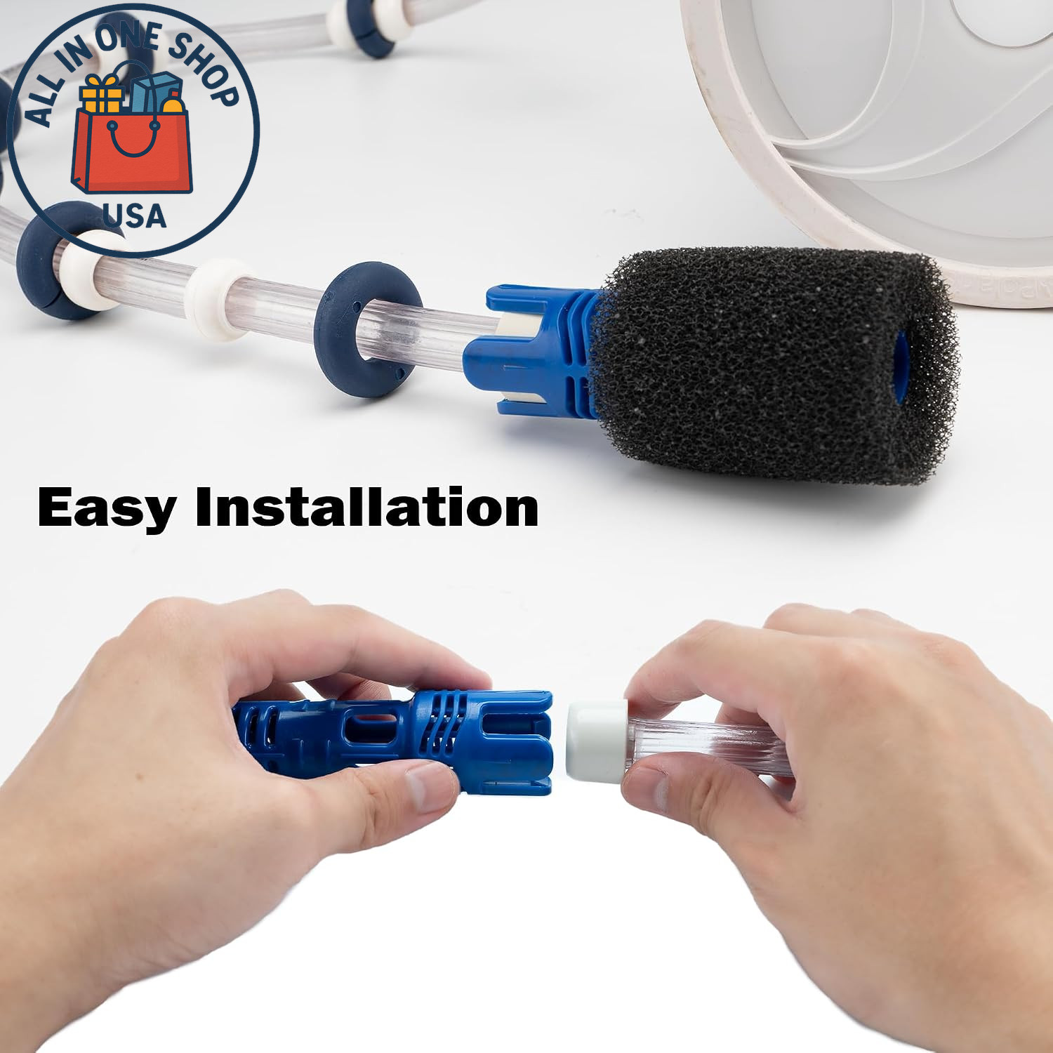 Polaris Pool Cleaner Tail Sweep with Scrubber for Models 3900, 380, 360, 280,180