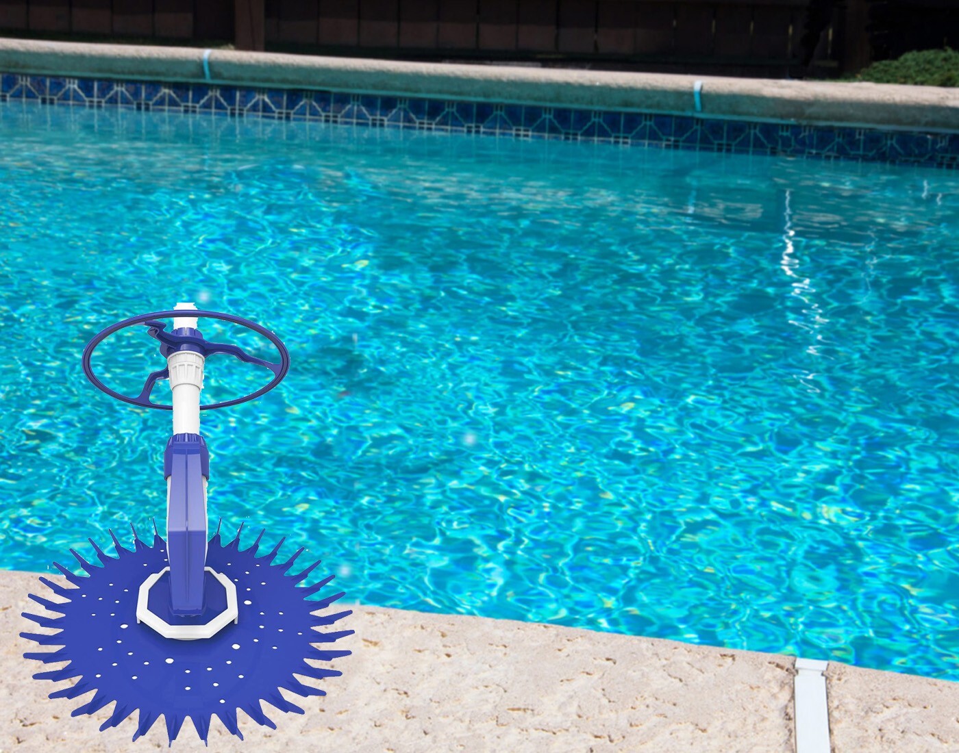 Water Butler Above Ground & Inground Automatic Suction-Side Pool Cleaner w/ Hose