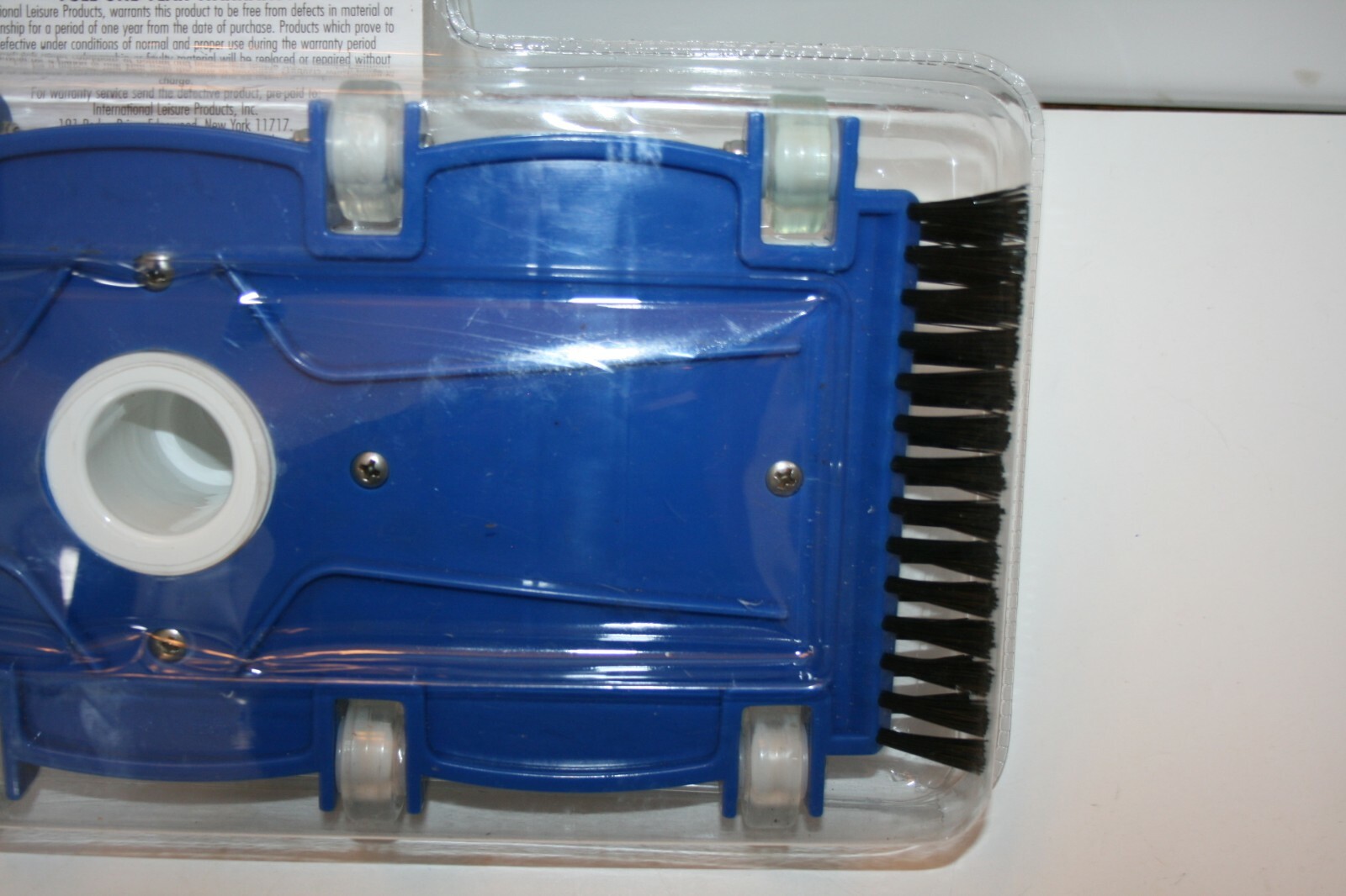 HydroTools by Swimline Weighted Flexible Pool Vacuum Head with Side Brushes 8166