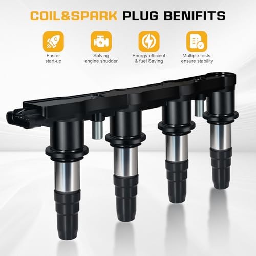 Ignition Coil Pack Replacement for L4 1.6 1.8 Chevy Cruze Aveo 5 Aveo5 Sonic