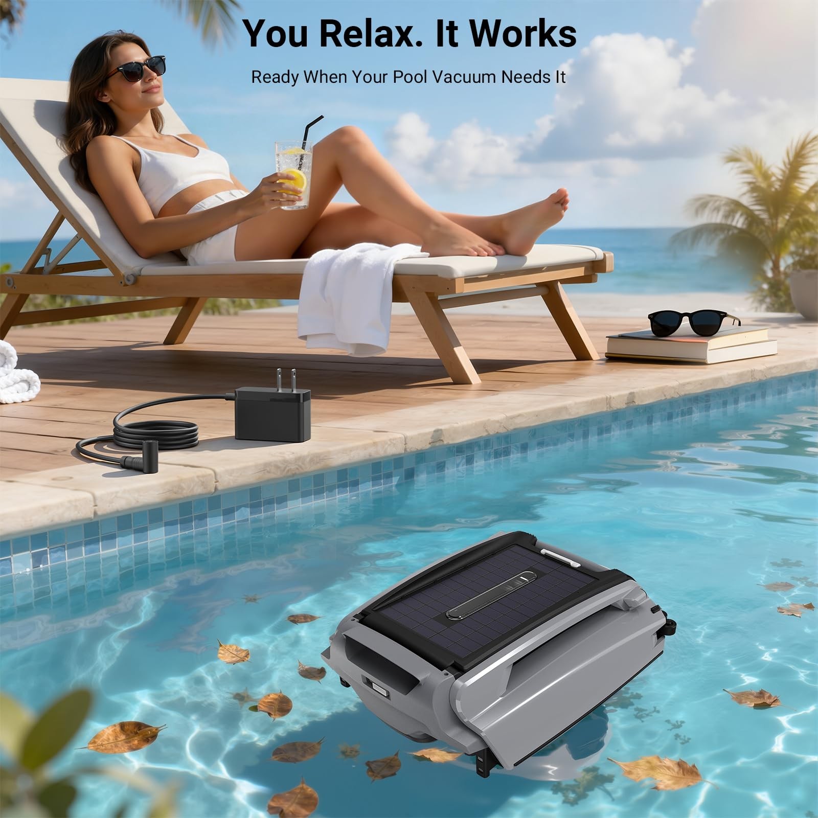 Charger for Betta Pool Vacuum SE Plus Replacement Power Adapter for Skimmer