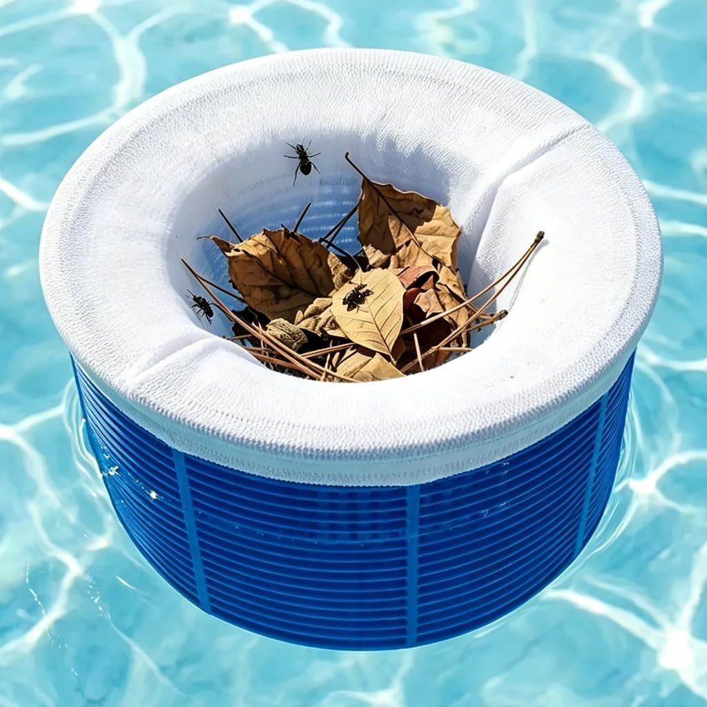 100 Pack Pool Skimmer Socks – Ultra Fine Mesh Filter for Debris