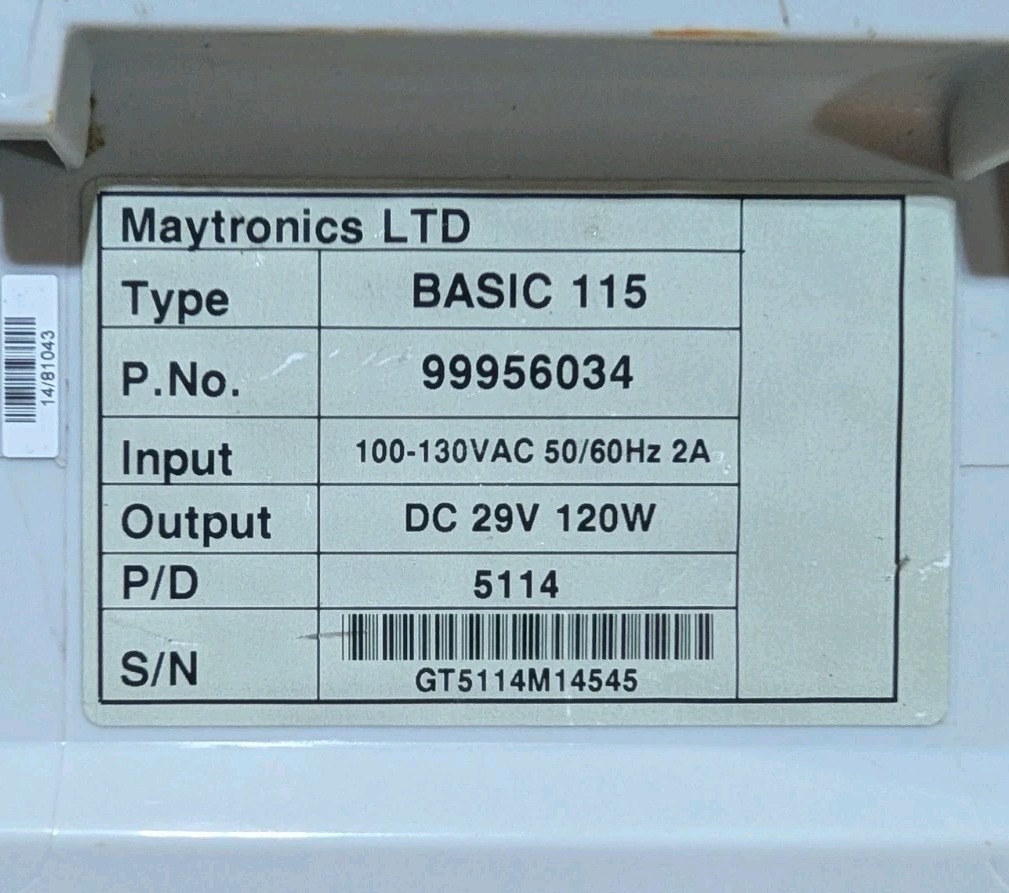 Maytronics Dolphin S10/S20/S50 Power Supply 99956034 w/ New Floating Cable
