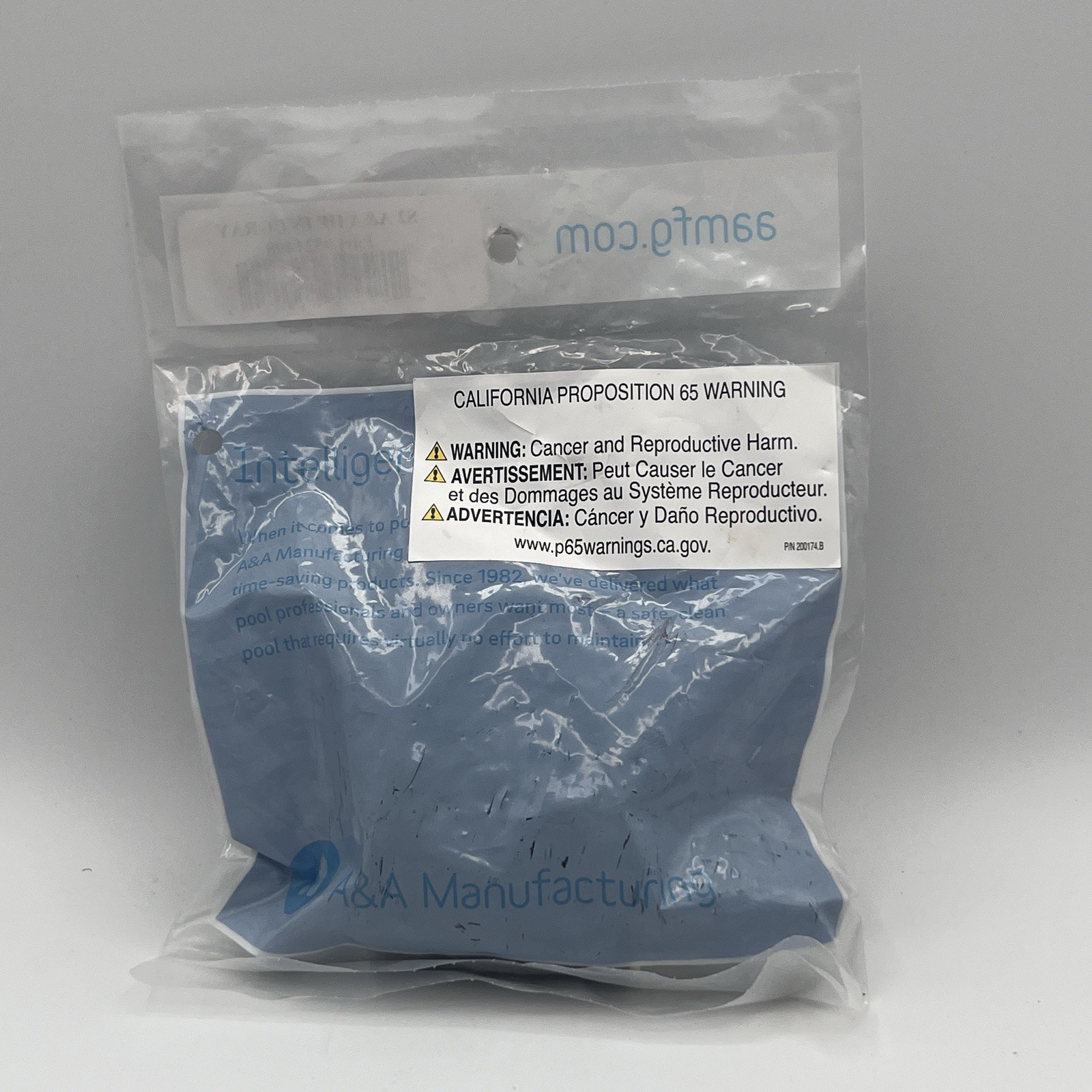 A&A Manufacturing 521498 Replacement Style II High Flow Cleaning Head, Gray