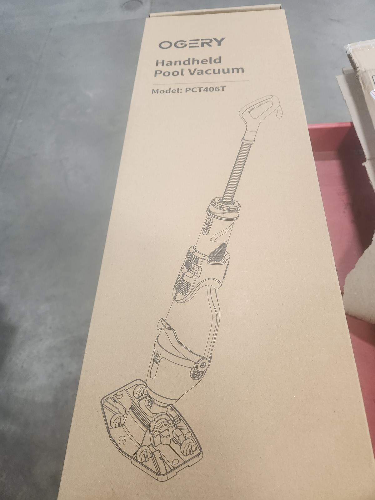 Pool Vacuum for Above Ground Pool, Up to 18.5GPM Flow & 50KPA Powerful Suction