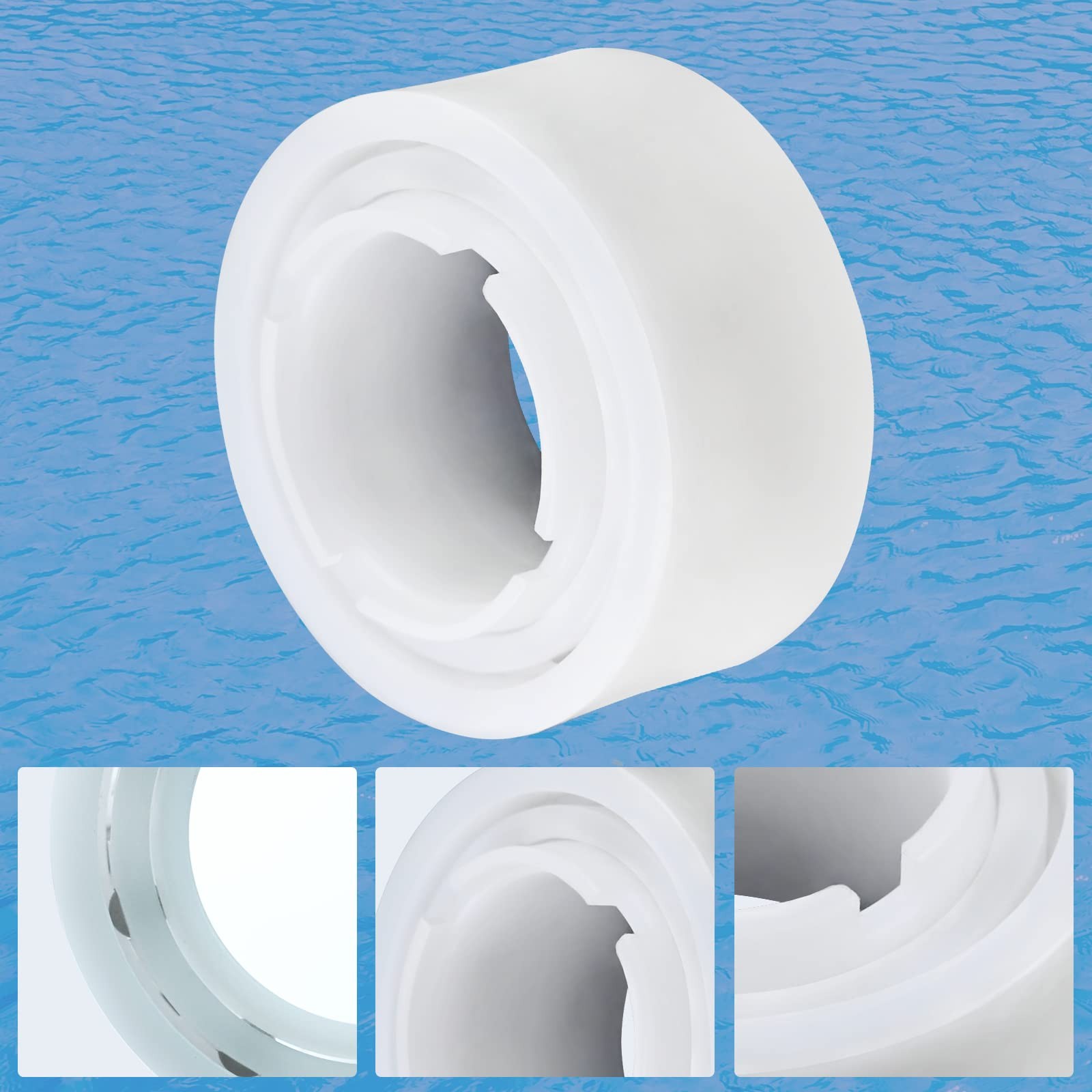 « 4Pack Guide Wheels & 2 Pulley Gears for Dolphin Nautilus Robotic Pool