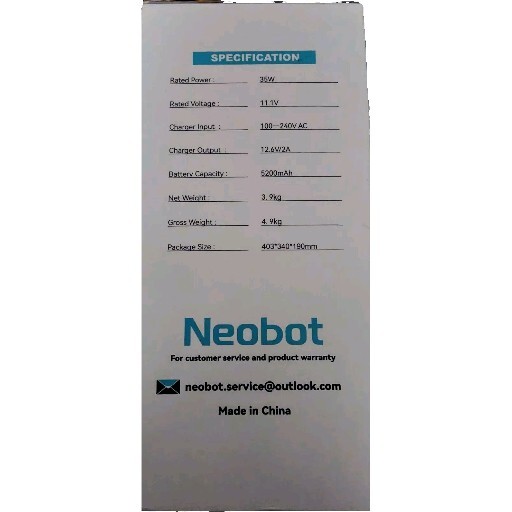 NEW – NEOBOT X2 Cordless Pool Cleaner, Automatic Robotic Pool Vacuum, 120 mins