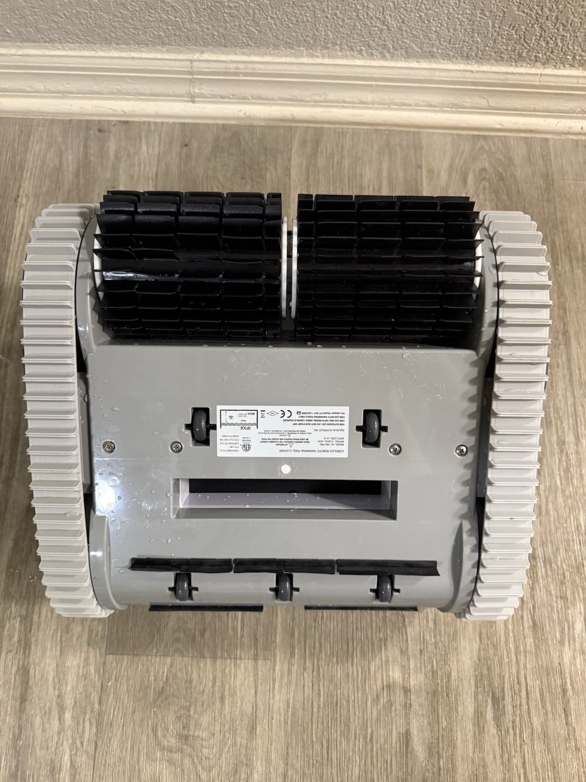 AquaClean AC1000 Pro Cordless Robotic Pool Cleaner With Charger Tested