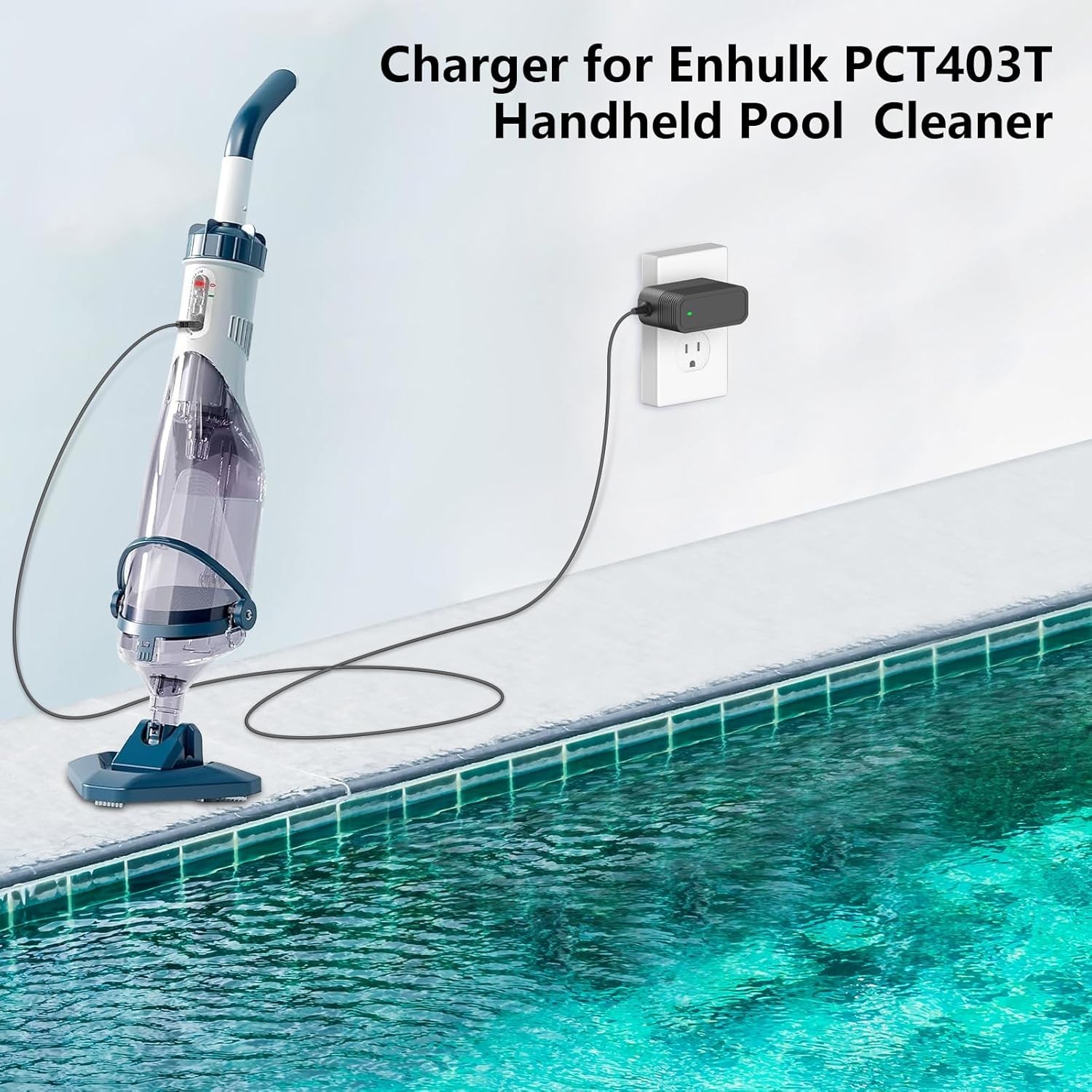 21.5V Fast Charger for Enhulk 20V Handheld Pool Vacuum Cleaner