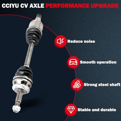 66-5281 CV Axle Shaft Assembly Fit 2008-2015 for Scion xB 2.4L Front Left