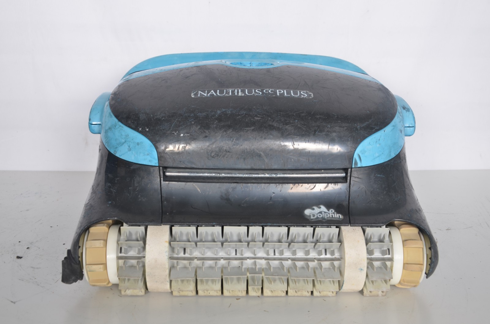 Dolphin Nautilus CC Plus Robotic Pool Cleaner Blue/Black As Is Parts Repair