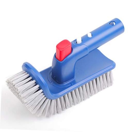Pool Brush Head for Cleaning Walls,Steps & Corners,Rotatable Hand Scrub