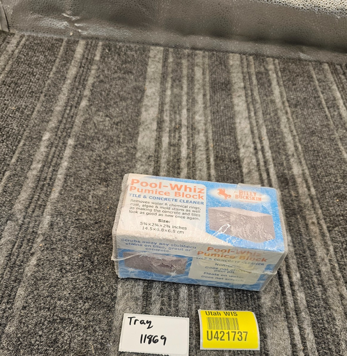 Pool-Whiz Pumice Block Pool Tile & Concrete for Cleaning 5-3/4 x 2-3/4 x 2-3/4