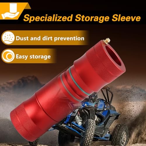 Upgraded 40mm & 44mm Wheel Bearing Greaser Tool with Storage Tube, UTV Front