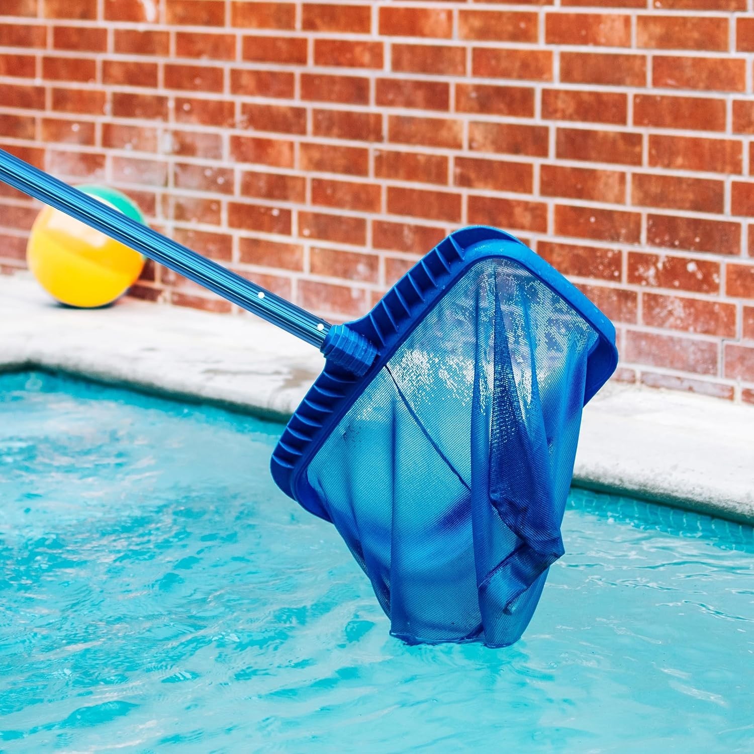 Versatile 12Ft Pool Cleaning Pole – Durable Aluminum with Easy Attachment System