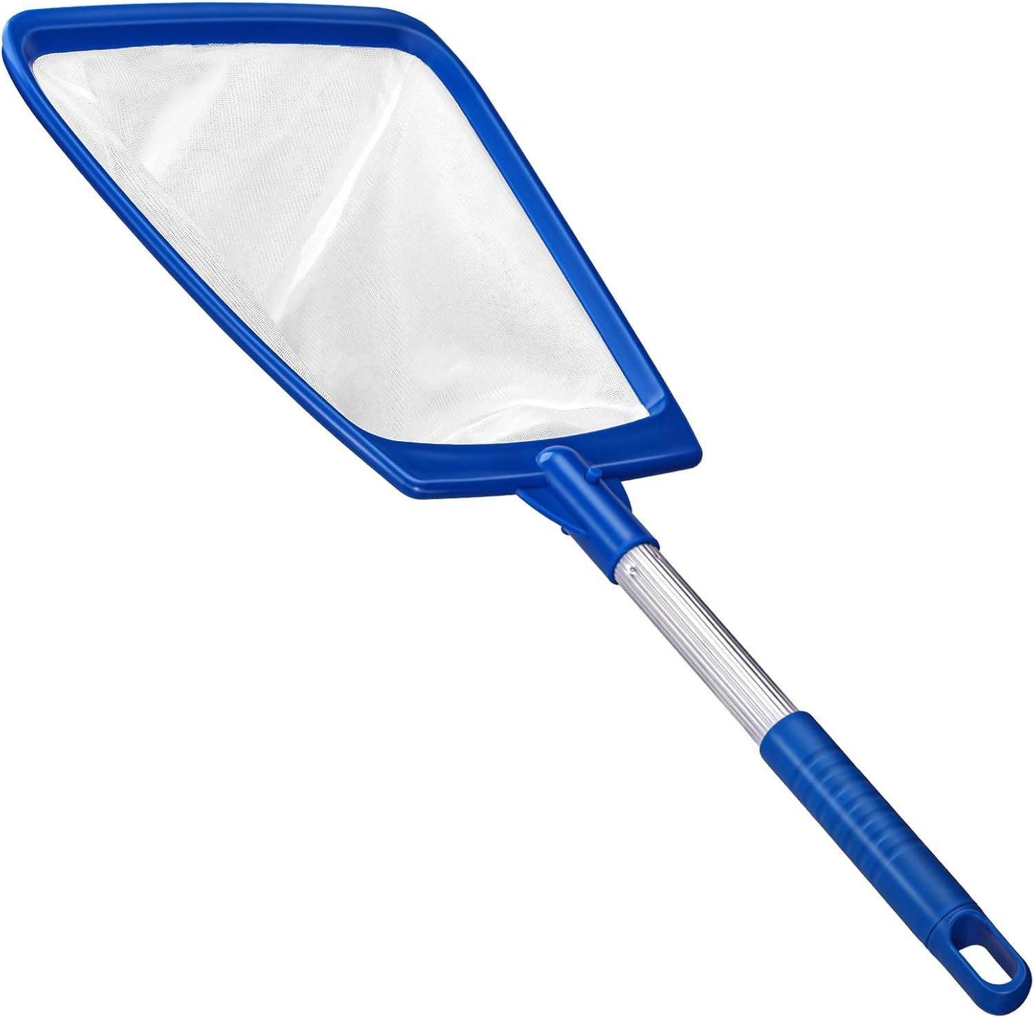 Pro Pool Skimmer Net for Leaves & Debris, Blue