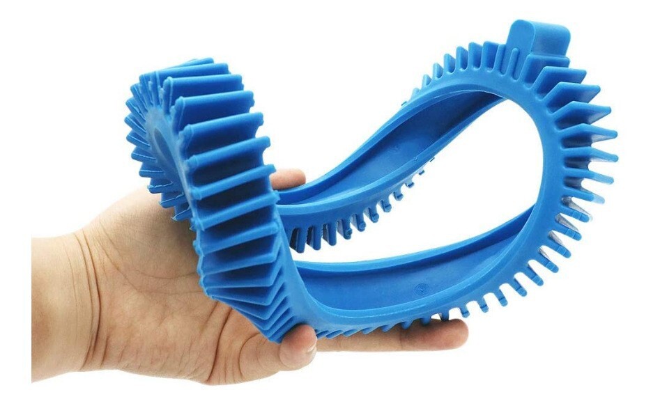 Pool blue front tires with hump Cleaner parts 2X/4X pressure wheels 2pcs