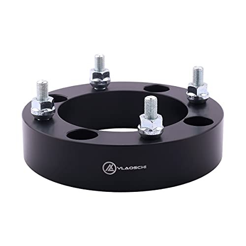 Black Forged 4×156 ATV Wheel Spacers 1.5 Inch with 12×1.5 1.5 Inch – Pack of 4