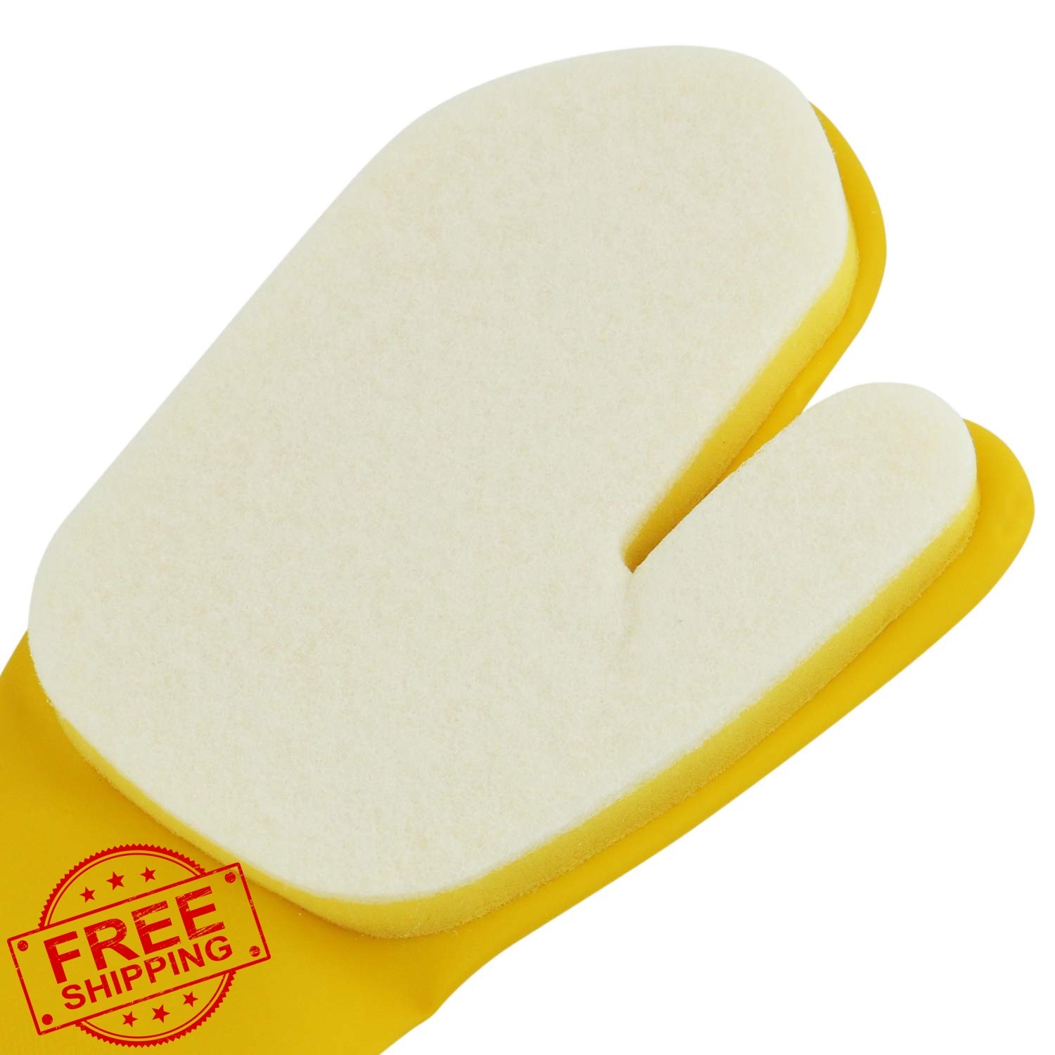 Suneration 2 Pool Cleaning Gloves Scrubbing Mitts Latex