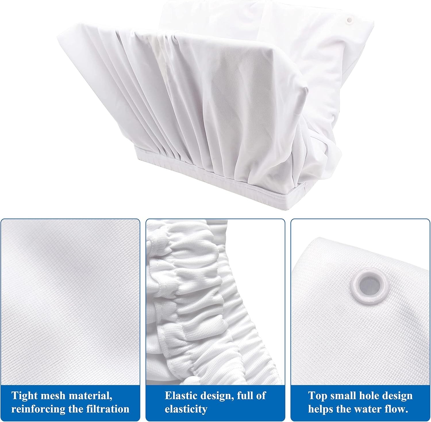 A8111PK/8111/8101 Pool Cleaner Fine Filter Bag Replacement for Aquabot Pool