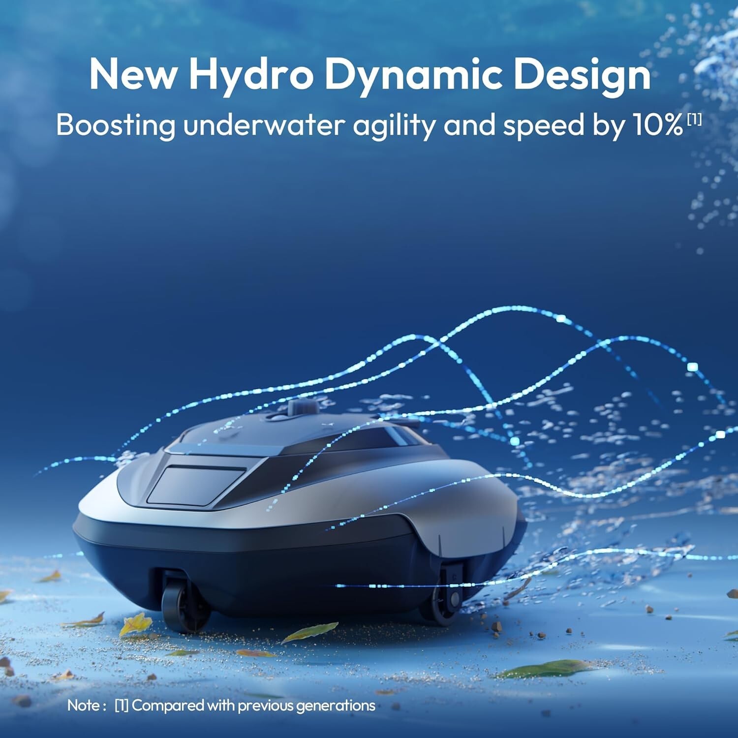 AIPER Cordless Robotic Pool Vacuum, Self-Parking Technology, Portable, Ideal for