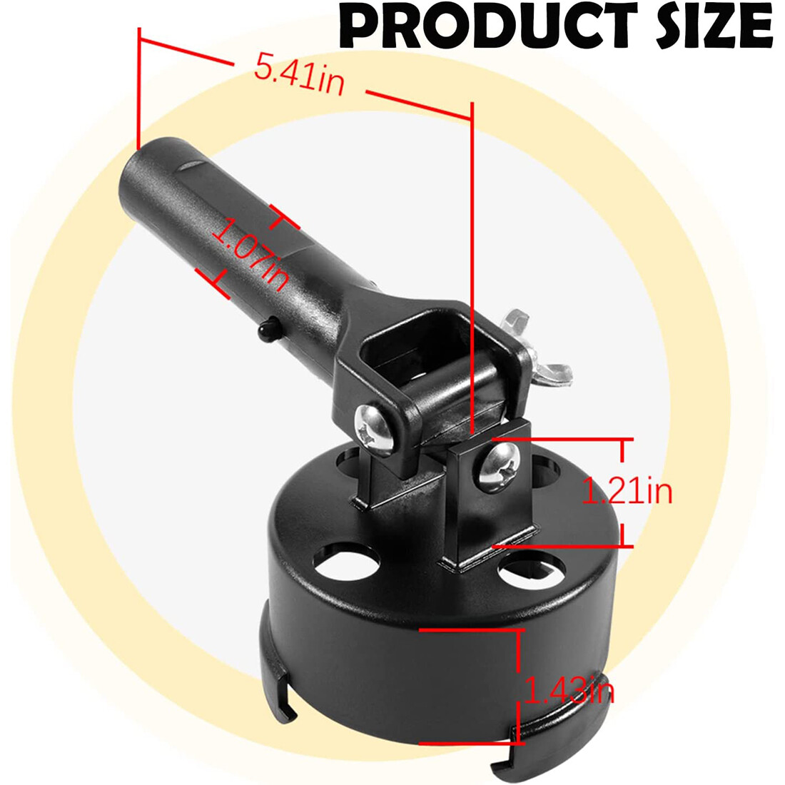 for Paramount PCC2000 Large Pop Up Plastic Head Nozzle PV3 Tool 004-552-5440-00