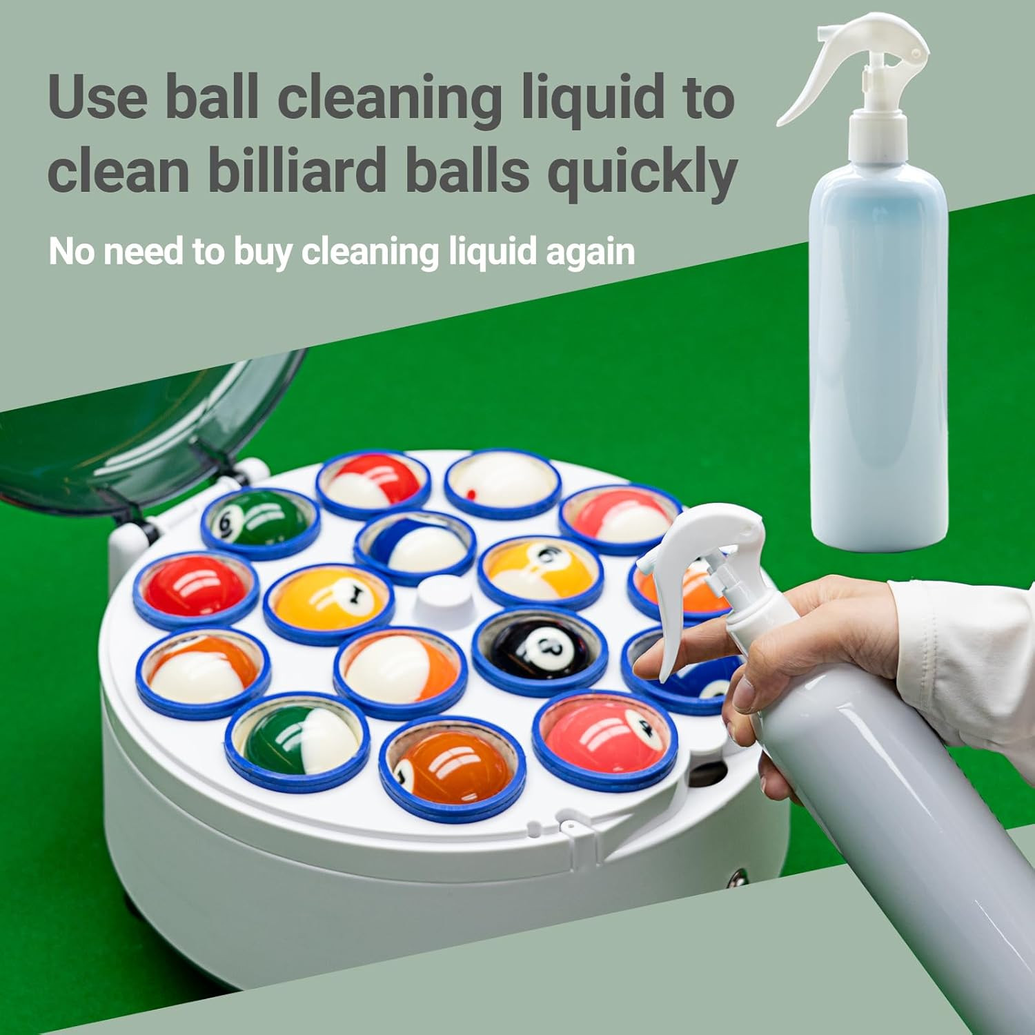 Pool Ball Cleaner Pool Ball Polishing Cleaning Machine Billiard Ball Cleaner Ele