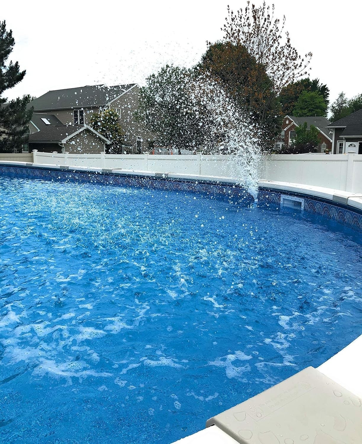 Inground & Above Ground Pool Fountain – 10x Circulation